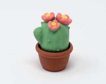 Cactus Clicker | Fidget toy | Succulent | Decor | Flowers