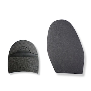 Topy Crepe Toplift Made in France Black Vibram Svig Casali Shoe Repair Shoemaking