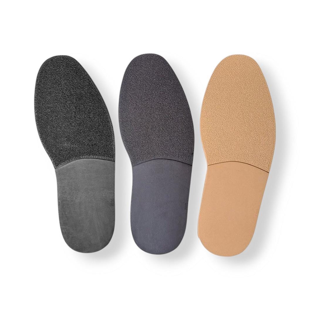 Japanese V Sole Crepe Sole Made in Japan Shoemaking Shoe Repair Replacement Sole DIY