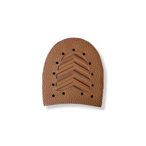 Vibram 700 Heel Amber 20mm Shoemaking Shoe Repair Replacement Heel DIY