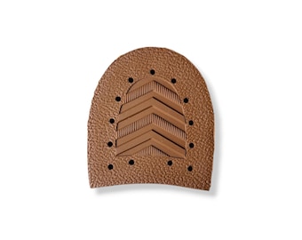 VIBRAM 700 Ferse Bernstein 20mm Schuhmacherei Schuhreparatur Ersatzferse DIY