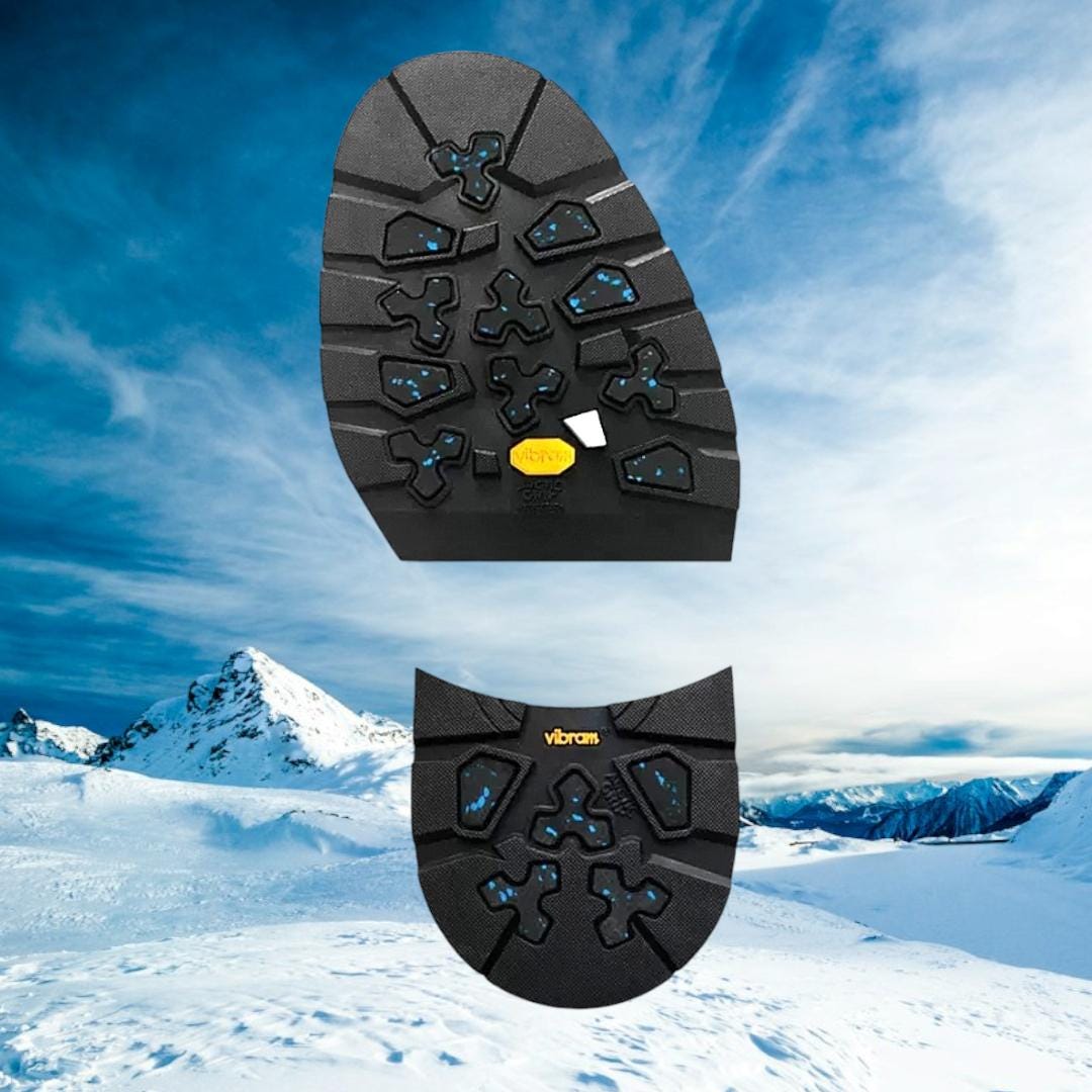 Vibram Artic Grip Mezza Suola Top Lift Riparazione Scarpe Suola