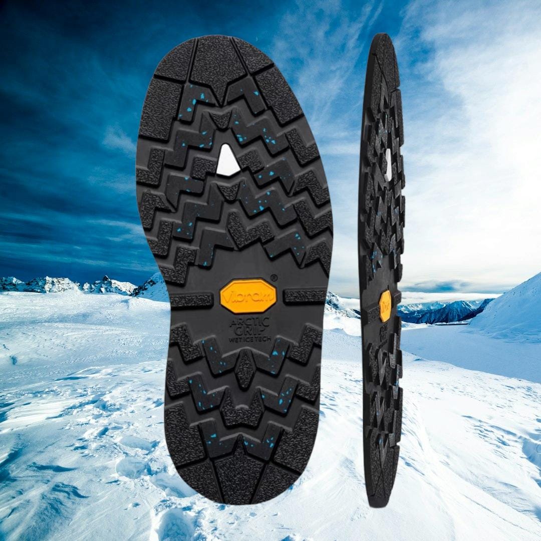 Vibram Artic Grip Christy Sole Shoe Repair Super Grippy Sole