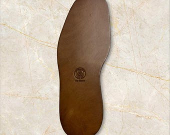Dusini Mohogany Lord Sole 5mm Water Resistant Shoemaking Shoe Repair JR Sole Replacement Sole Vibram