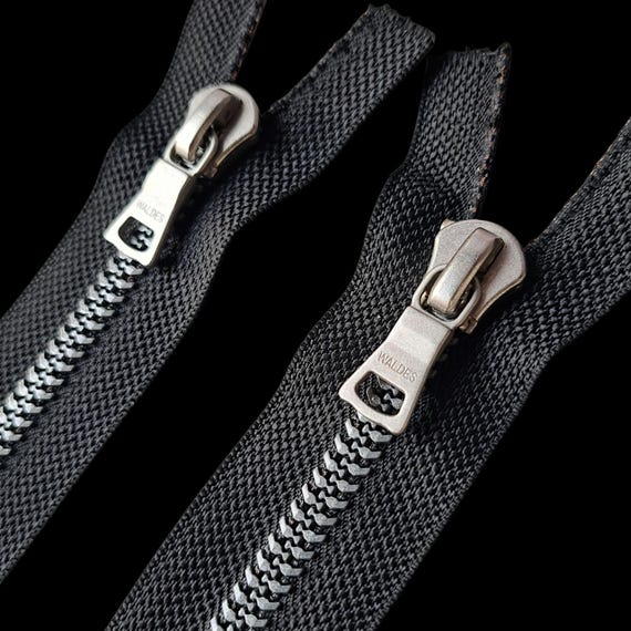 Waldes #7 Zin Zipper Meta Zipper Vintage Zipper Asahi Fasteners