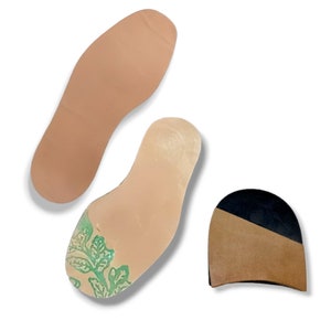 Martin Oak Bark Sole Made in Germany Cut Soles Shoemaking Shoe Repair Replacement Sole JR Sole Vibram