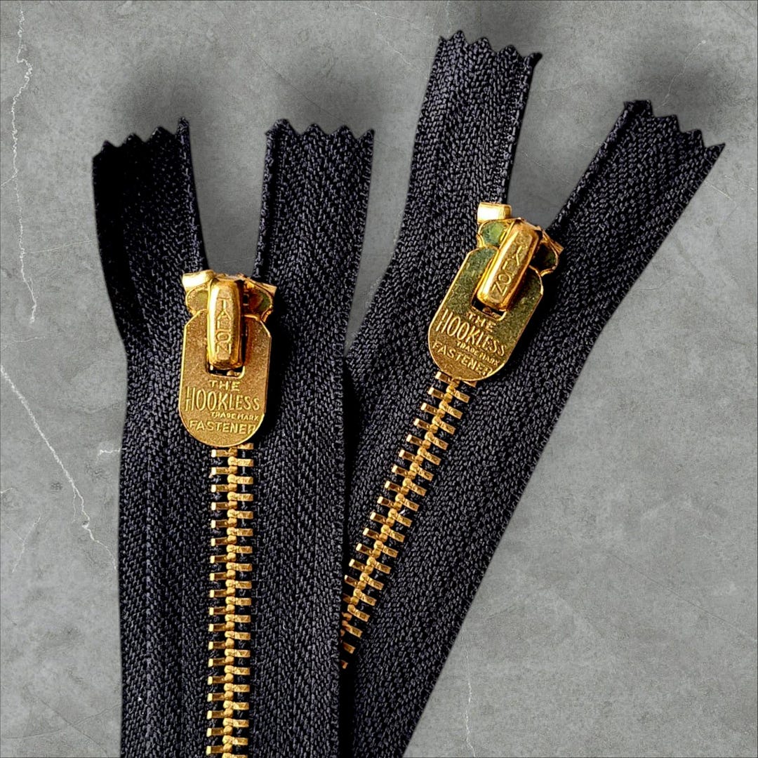 Talon Hookless #5 Closed End Zipper Crown Conmar Ideal Scovill - Etsy