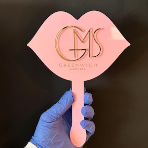 acrylic lip paddle props