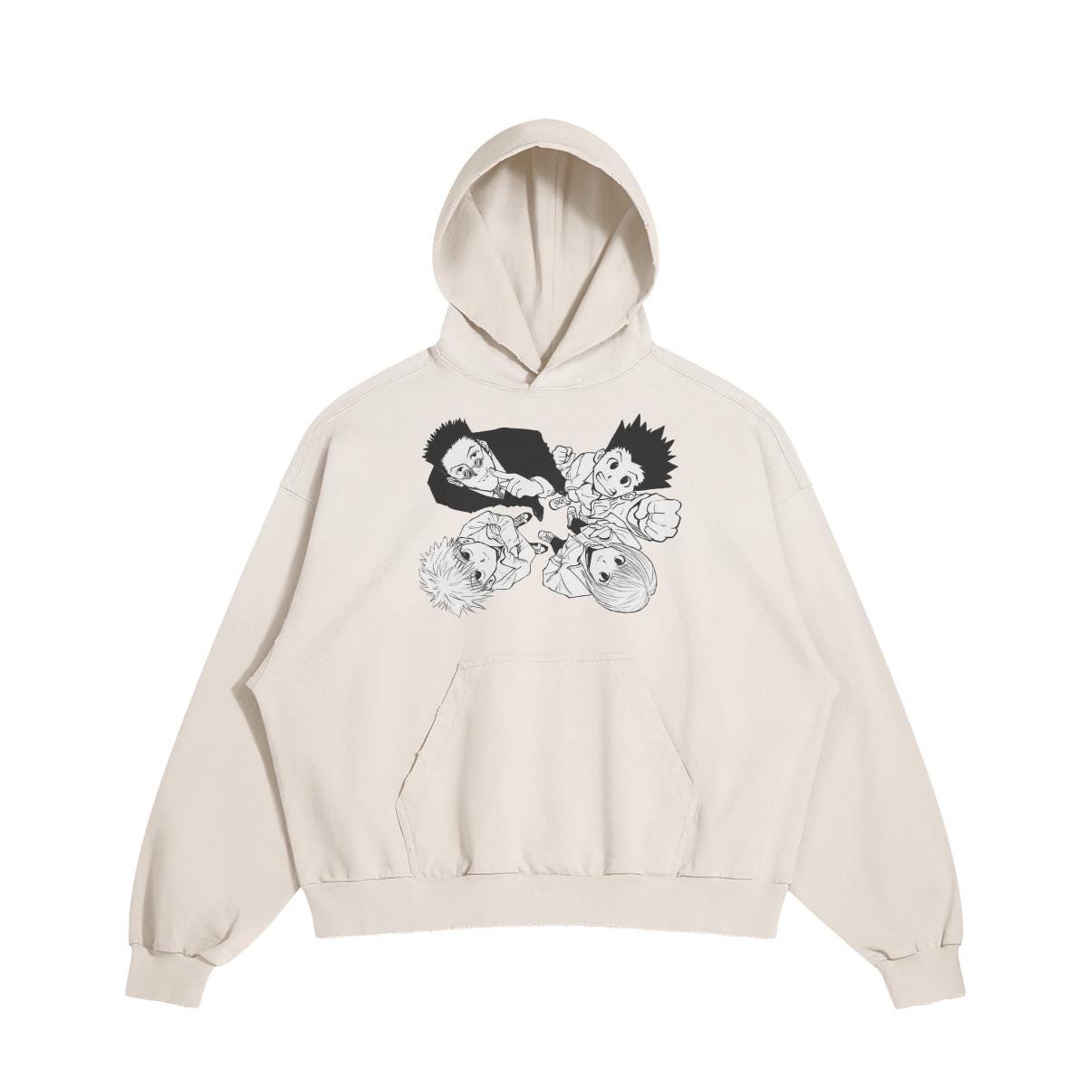 anime power up hoodie designs
