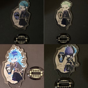 Twisted Wonderland ceremonial robes acrylic standees