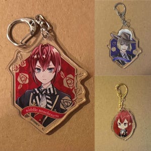 Miscellaneous Twisted Wonderland acrylic keychains