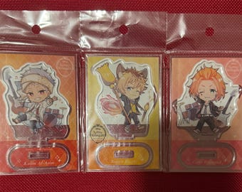 Twisted Wonderland acrylic club wear standees