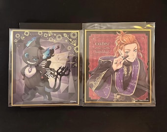 Twisted wonderland Grim and Cater shikishi board
