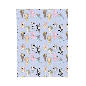 Heeler Friends Plush Blanket