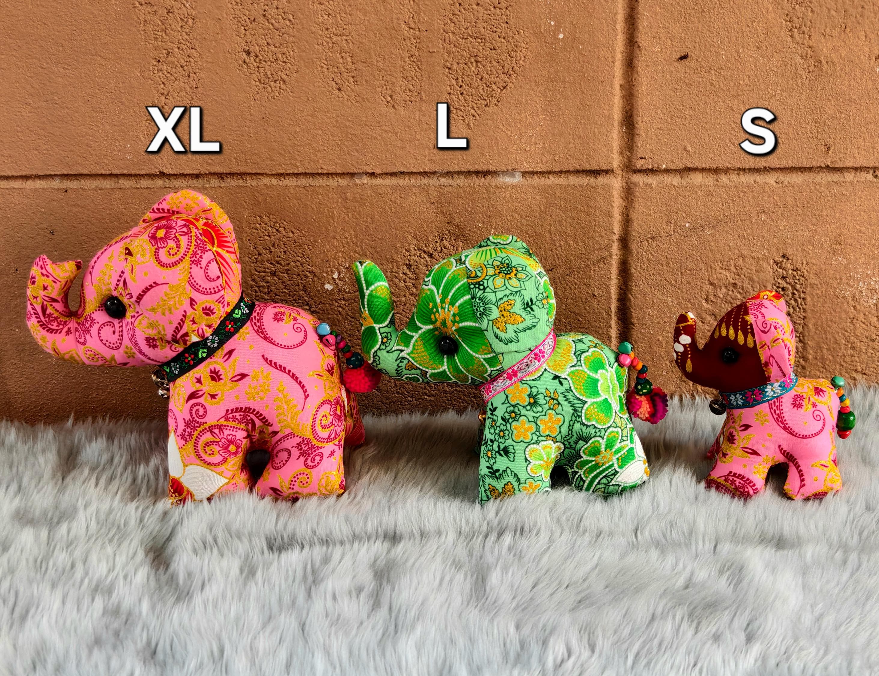 Orange Elephant Plush UK - Main Image