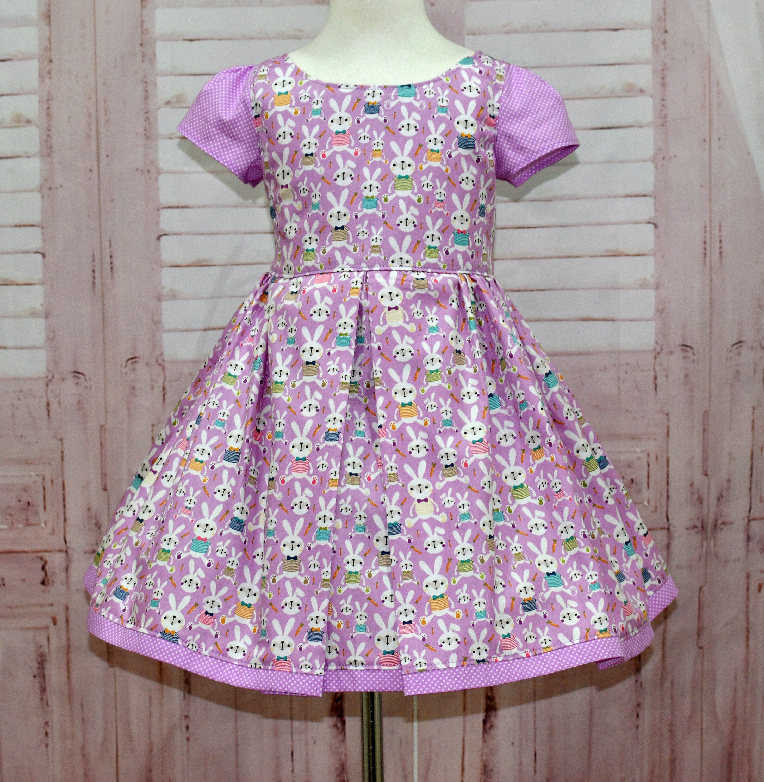 lilac easter dress