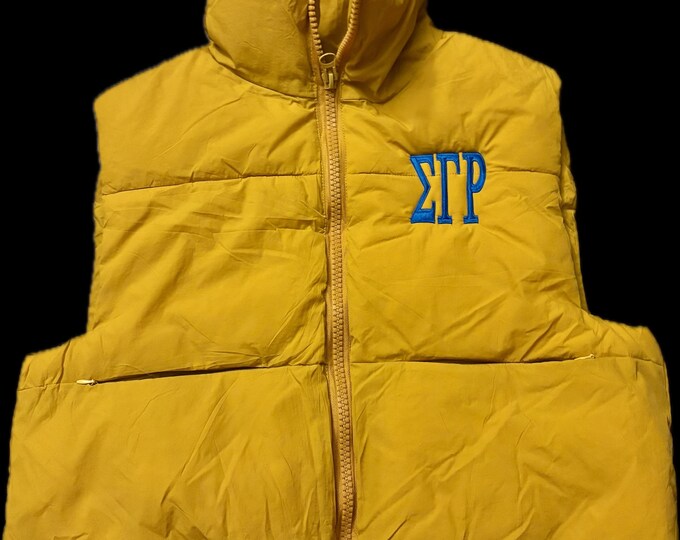 Sigma Razor Vest Sigma Gamma Rho Vest - Etsy