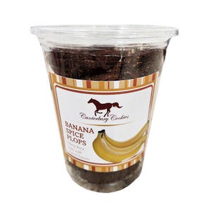 Canterbury Horse Cookies - Banana Spice Plops 20 oz or 48 oz