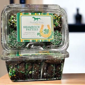Canterbury Cookies Shamrock Patties Horse Treats