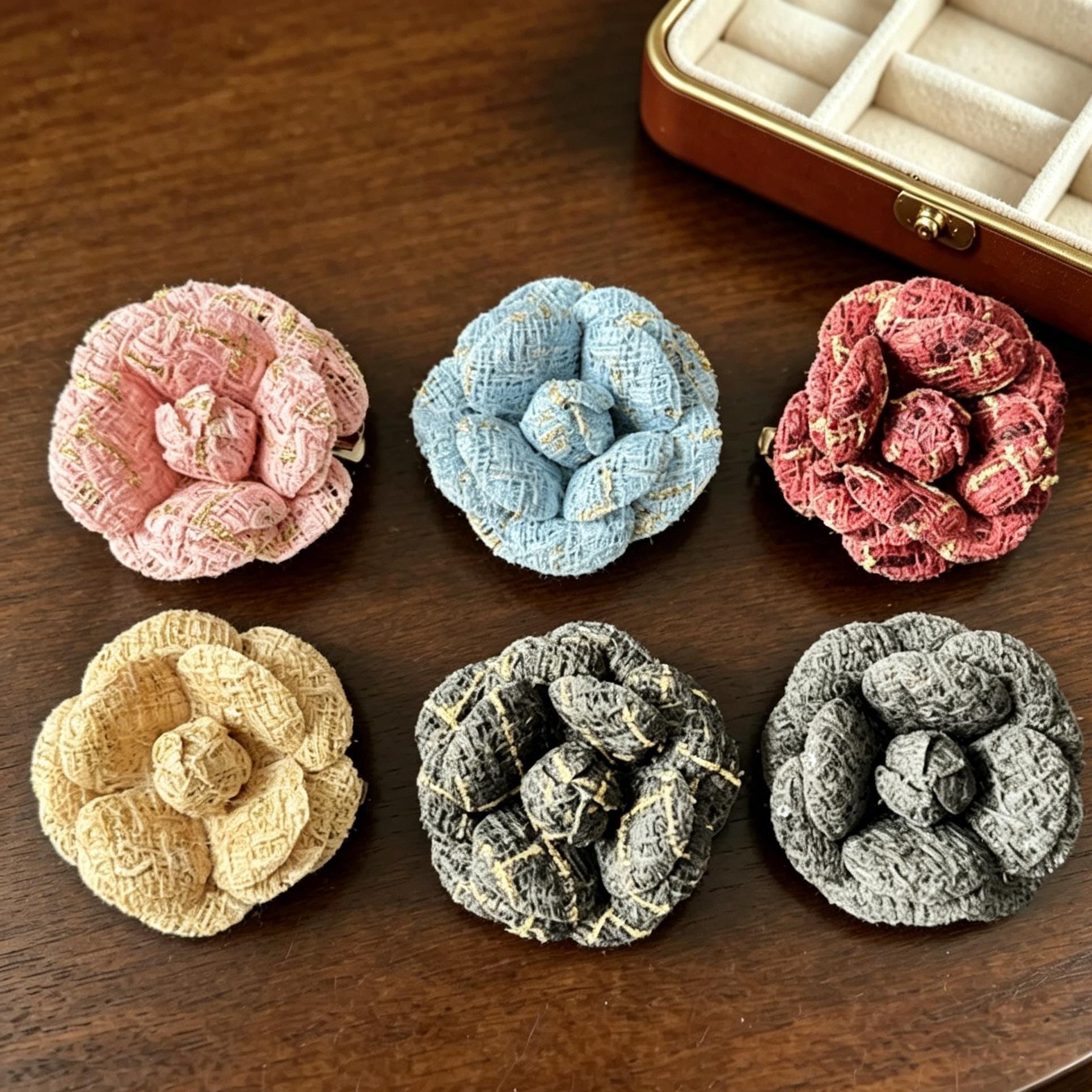 Chanel Flower Brooch - Etsy