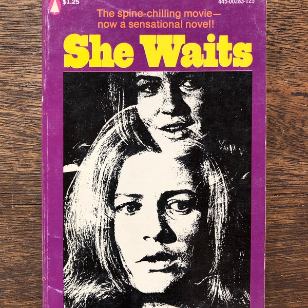 She Waits by Henry Clement - 1975 Vintage Book - Horror Paperback