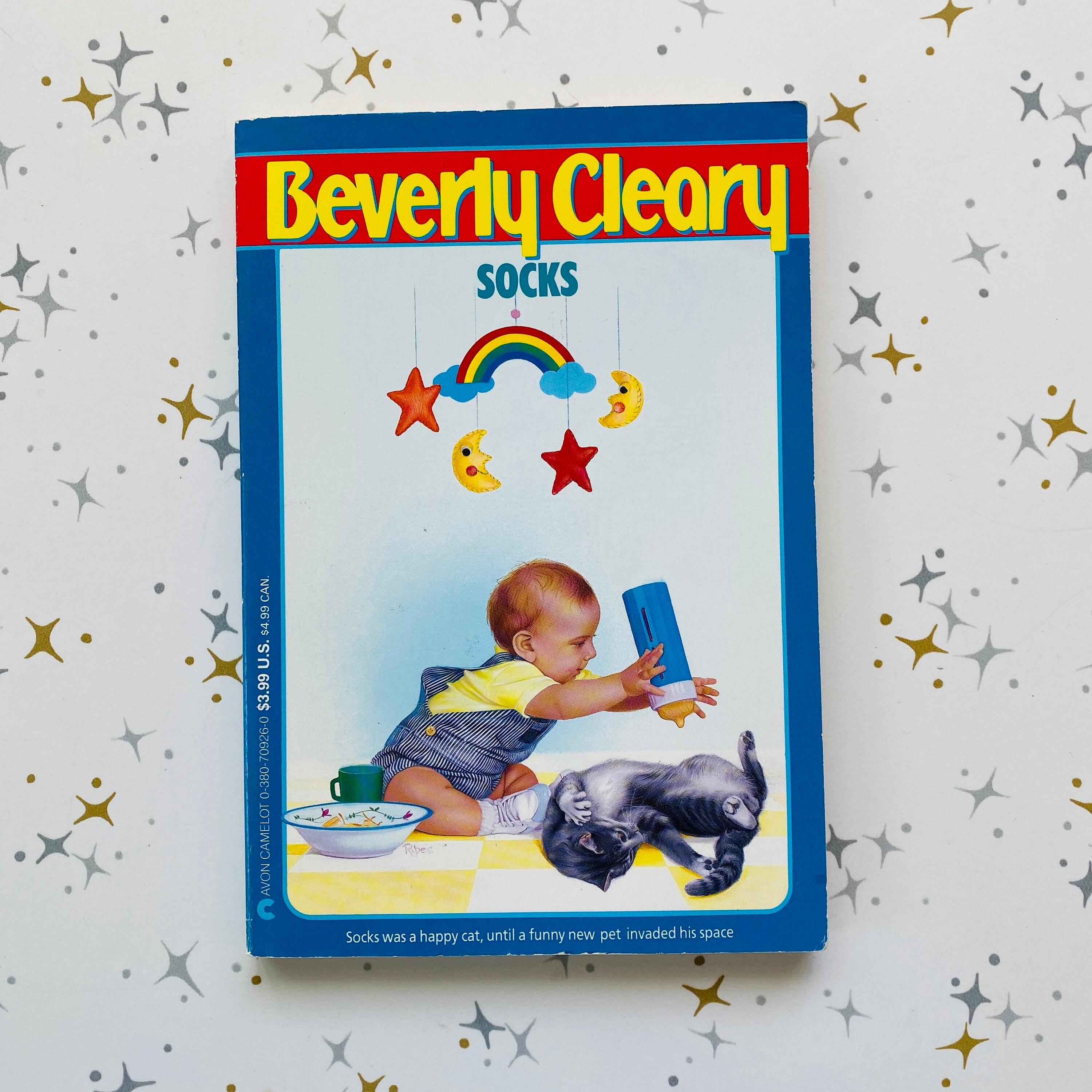 Socks by Beverly Cleary 1990 Vintage Book Children's | Etsy