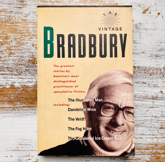The Vintage Bradbury By Ray Bradbury 1990 Vintage Book Etsy
