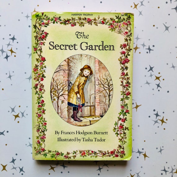 The Secret Garden By Frances Hodgson Burnett 1987 Vintage Etsy