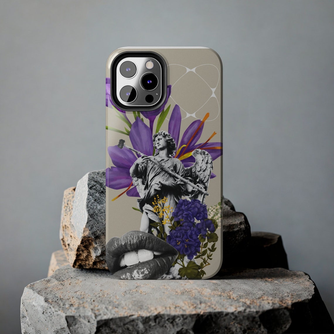 Modern Renaissance Floral iPhone Case Artistic and Unique Design