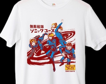 Sonic Youth 'Flower' Tシャツ 90s Sonic Youth Flower - New Vintage Band T shirt - Vintage Band