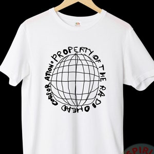 Radiohead Corporation Eigentum des Radiohead, Geschenk-T-Shirt, Unisex-Damen-T-Shirt, Vintage 90er Jahre
