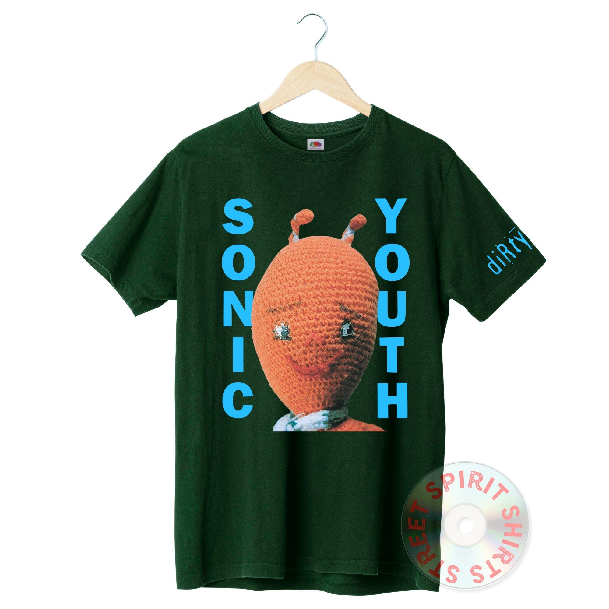 Sonic Youth 100% DIRTY Tシャツ L GILDAN Vintage Sonic Youth 100% Dirty Shirt - BIDSTITCH