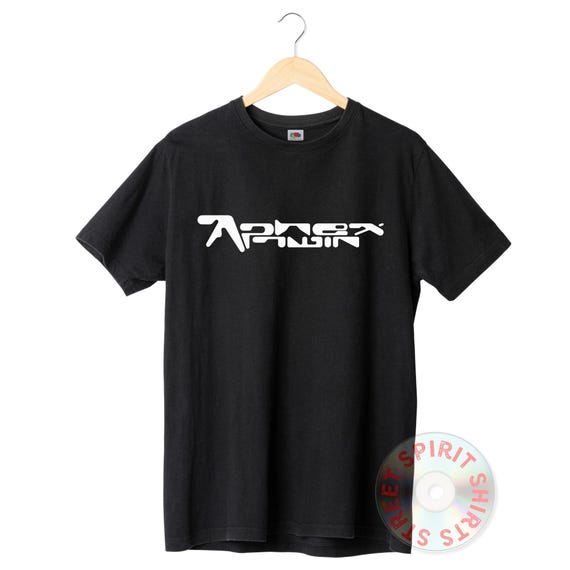 Aphex Twin Logo T-shirt, Unisex Women Cotton Tee, Electronic