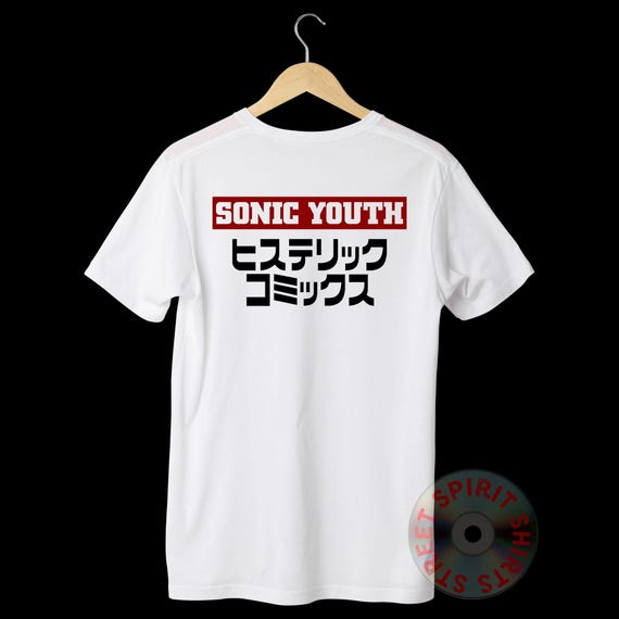 ミュージシャン 94's SONIC YOUTH T-shirt 1992 SONIC YOUTH T-SHIRT – JERKS™