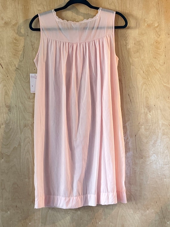 Pale Pink Cotton Nightgown - image 3