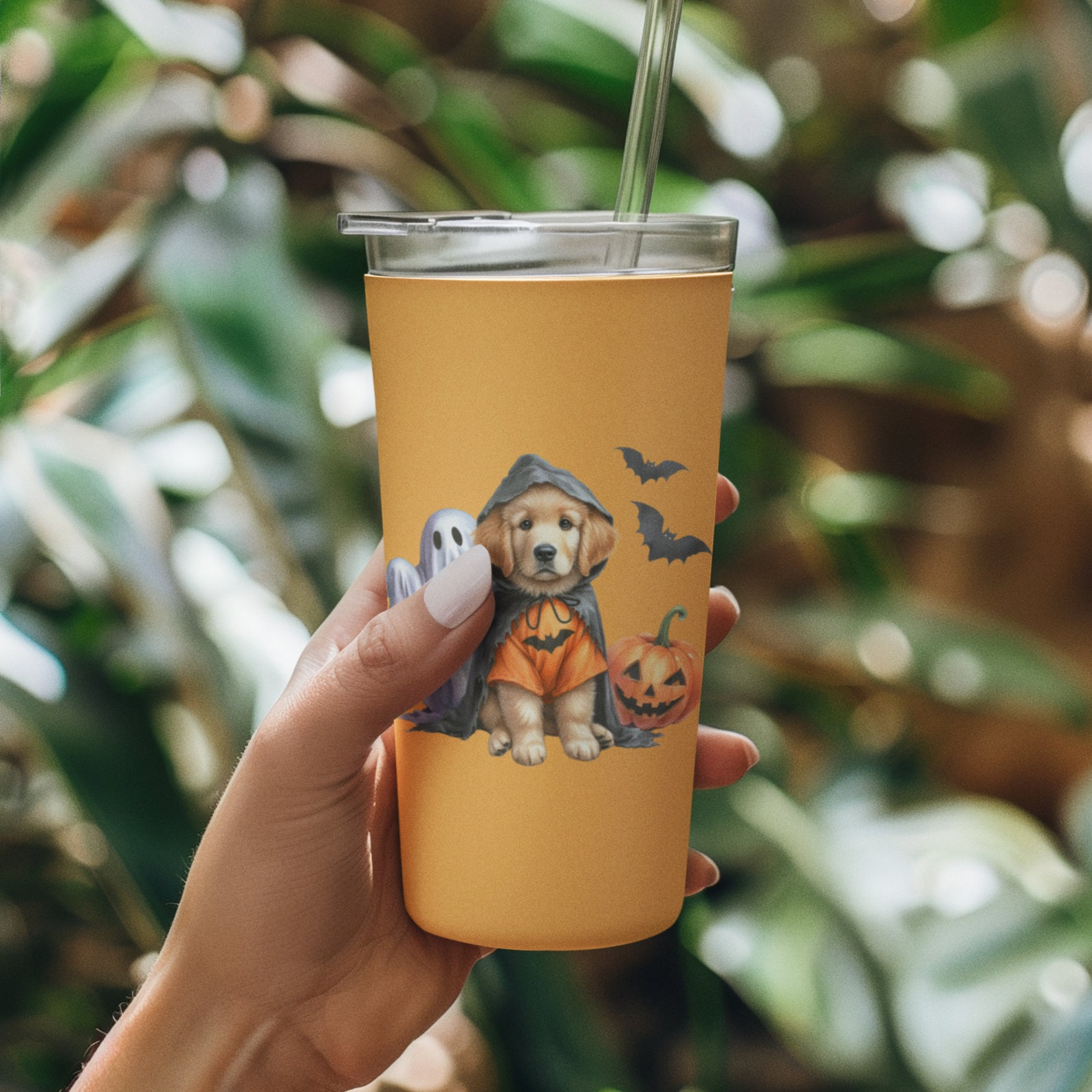 Ghost Dog Png, Golden Retriever Png, Watercolor Png, Spooky Season Png ...