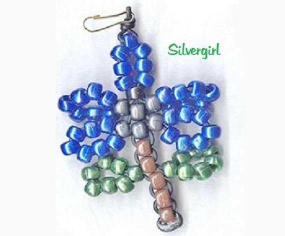 Flower Pony Beaded Key Chains OR Zipper Pulls 5 Color Choices! - Etsy