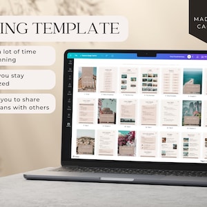Using the template saves time on travel planning, helps you stay organized, and allows you to share plans.