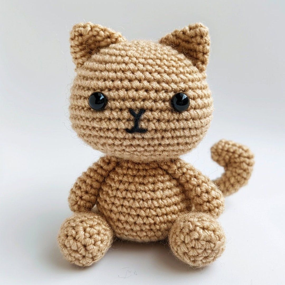Crochet Pattern Amigurumi Cat Cat Crochets, Toy Cat Crochet, Crochet