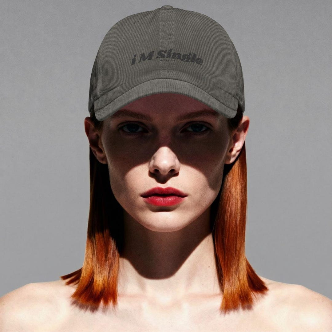 Single Hat I’m Single Say Hi Unisex Cap, Gym Wear Streetwear Hat, Gift for Singles ...
