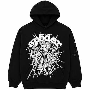 Sp5der hoodie black - Etsy 日本