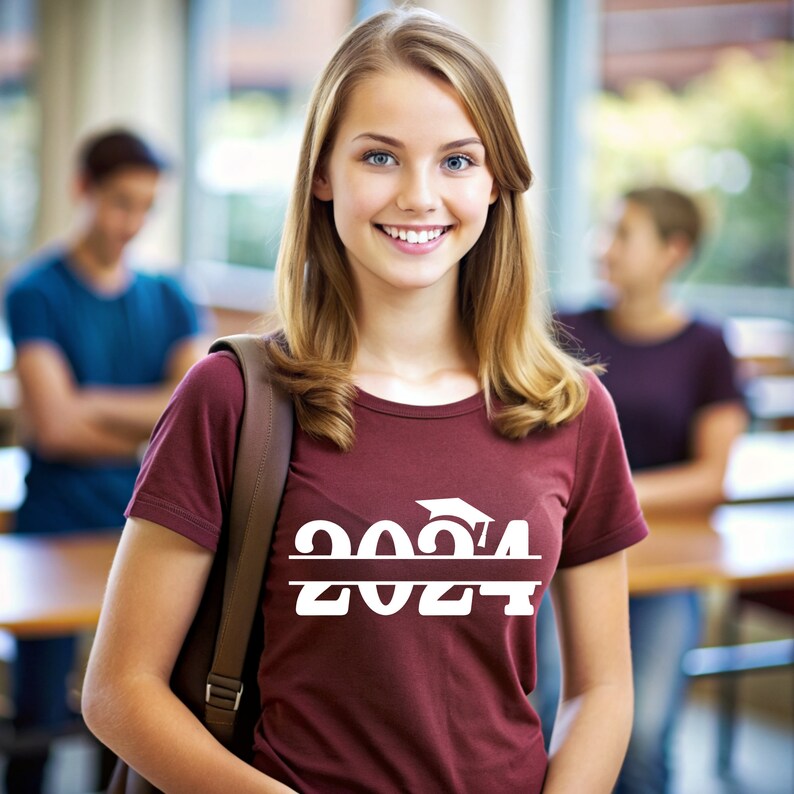 Graduation DTF Transfer 2024, Custom 2024 Graduate Ready to Press, Bulk