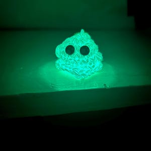 Glow in the dark keychain