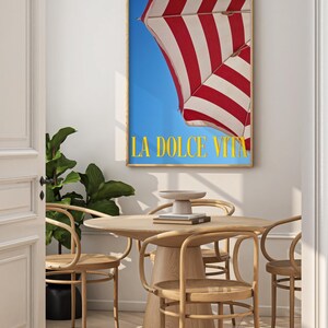 La Dolce Vita Poster: Italian Summer Wall Art (Printable)