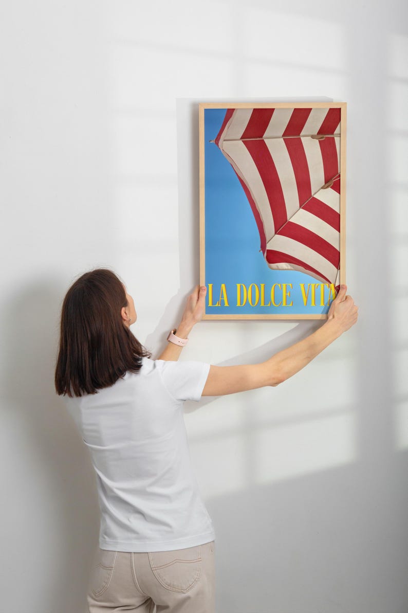 La Dolce Vita Poster: Italian Summer Wall Art (Printable)