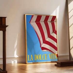 La Dolce Vita Poster: Italian Summer Wall Art (Printable)