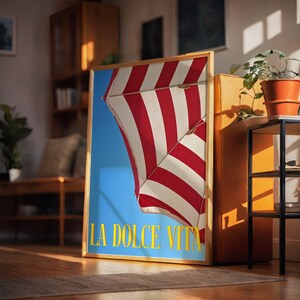 La Dolce Vita Poster: Italian Summer Wall Art (Printable)