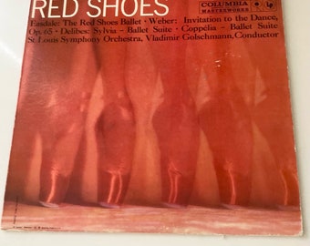 Red Shoes Ballet : St. Louis Orchestra Golahmann LP Record Vinyl