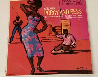 1960's George Gershwin's Porgy and Bess Vinyl - Etsy