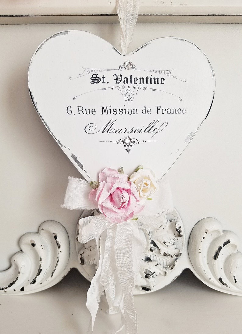 Valentine Decor Vintage Style Valentine's Day Decor Etsy